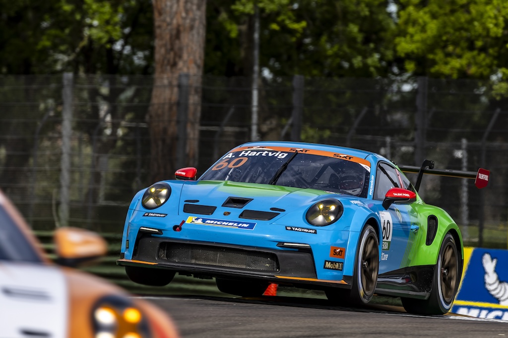 Alexander var flyvende ... men der er meget mere at lære.
(Foto: Porsche Motorsport)